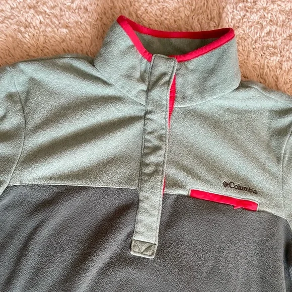 Columbia quarter button up sweater - Picture 3 of 4